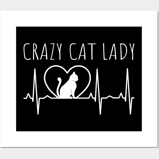 Crazy Cat Lady Wall Art by Shiva121